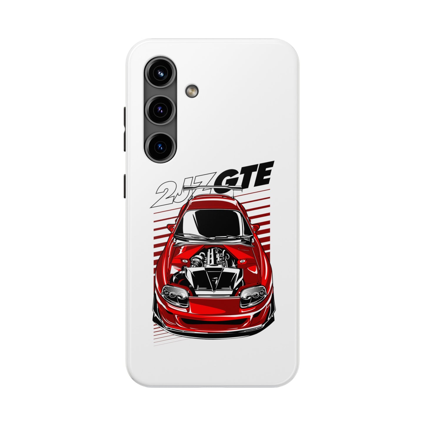 Tough Phone Case With 2JZ GTE Toyota Supra