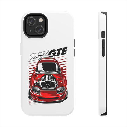 Tough Phone Case With 2JZ GTE Toyota Supra