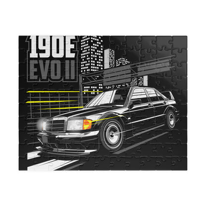 Puzzle (520 piece) With Mercedes-Benz 190E EVO