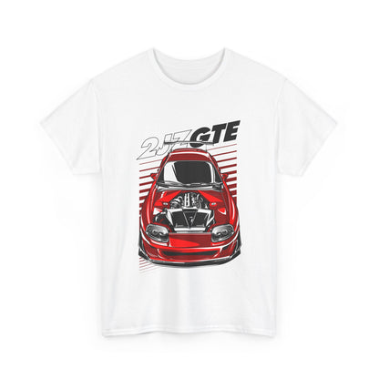 Unisex Heavy Cotton Tee With 2JZ GTE Supra