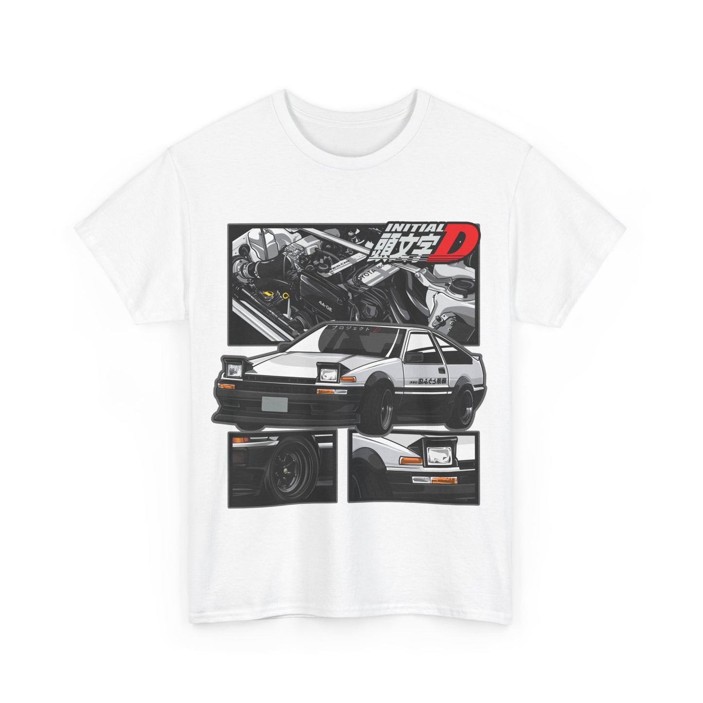 Toyota Corolla AE86 Unisex Heavy Cotton Tee