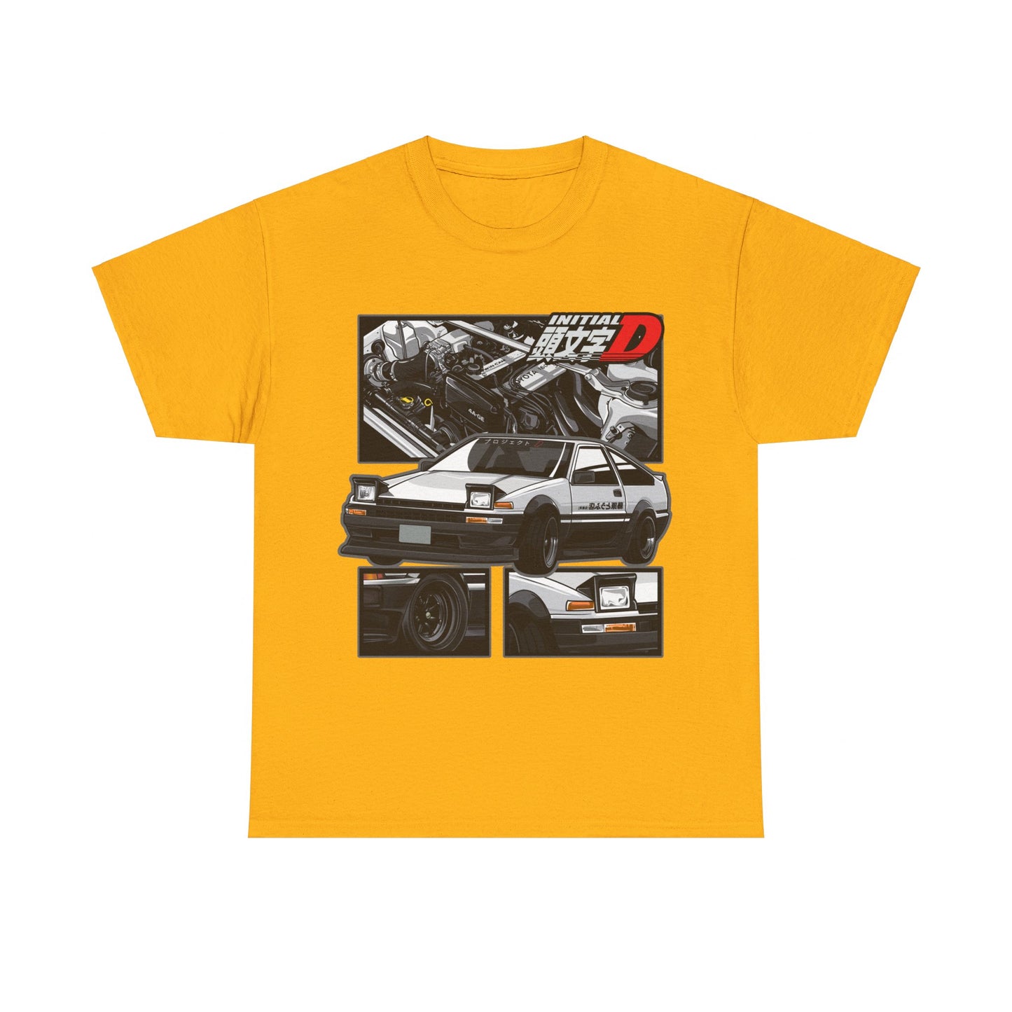 Toyota Corolla AE86 Unisex Heavy Cotton Tee