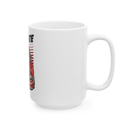 2JZ GTE Toyota Supra Ceramic Mug, (15oz)