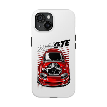 Tough Phone Case With 2JZ GTE Toyota Supra