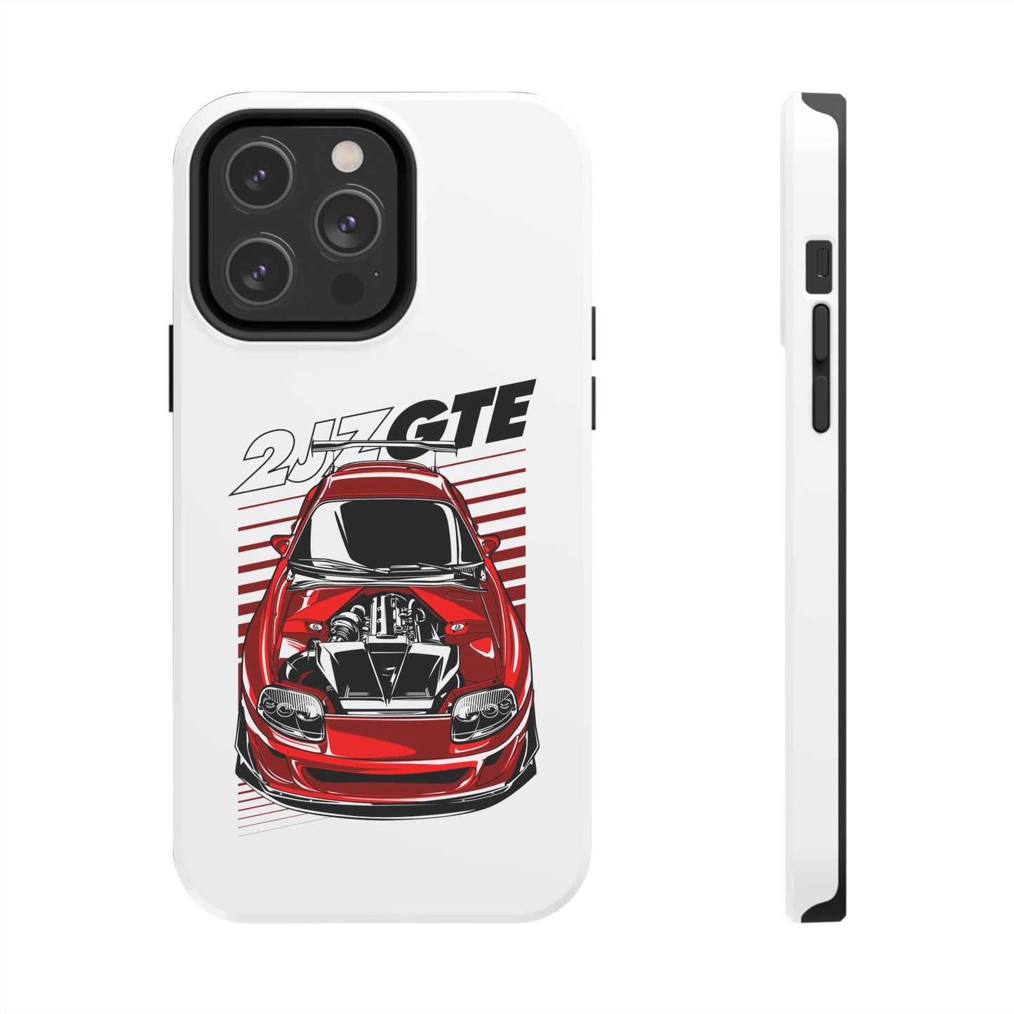 Tough Phone Case With 2JZ GTE Toyota Supra