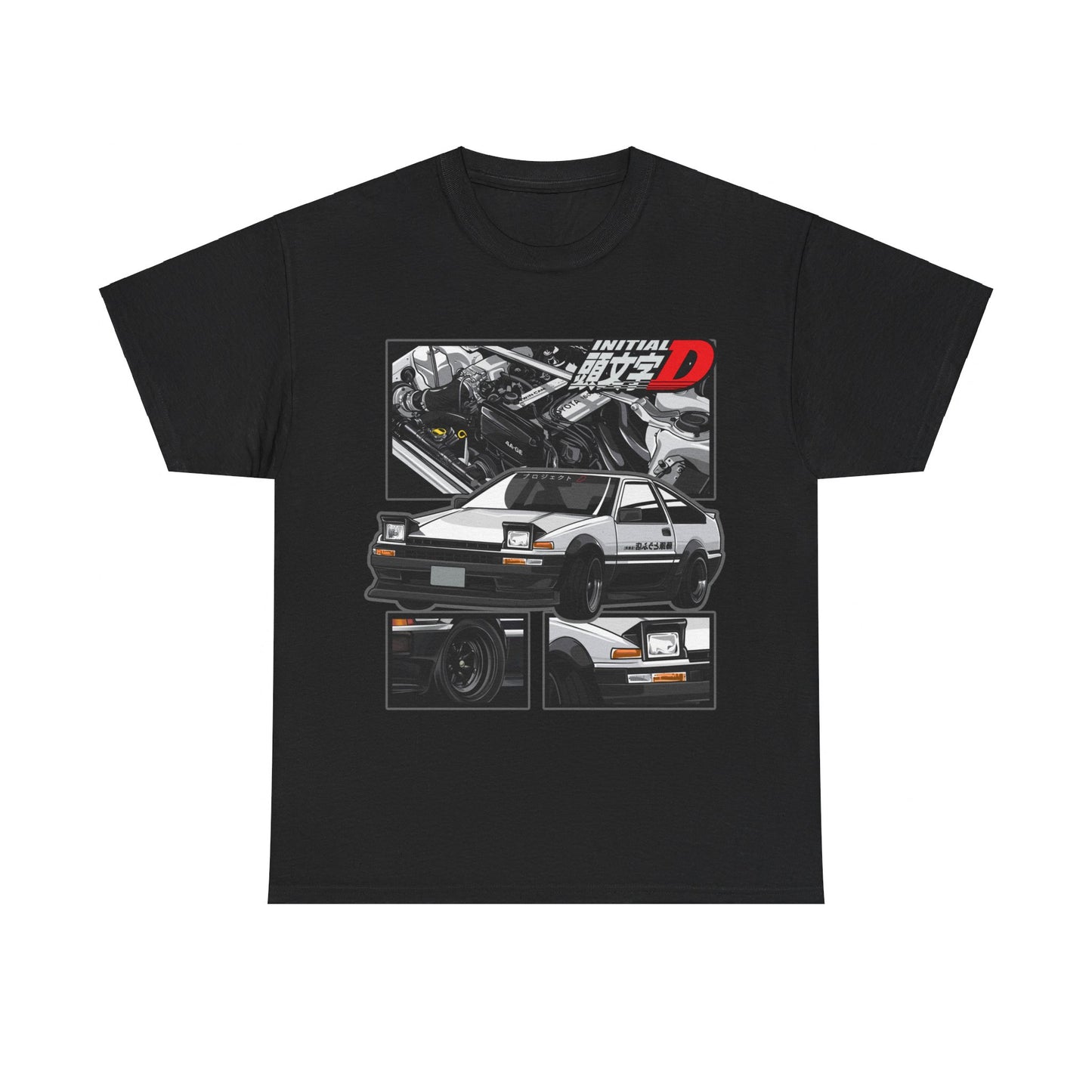 Toyota Corolla AE86 Unisex Heavy Cotton Tee