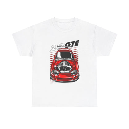 Unisex Heavy Cotton Tee With 2JZ GTE Supra