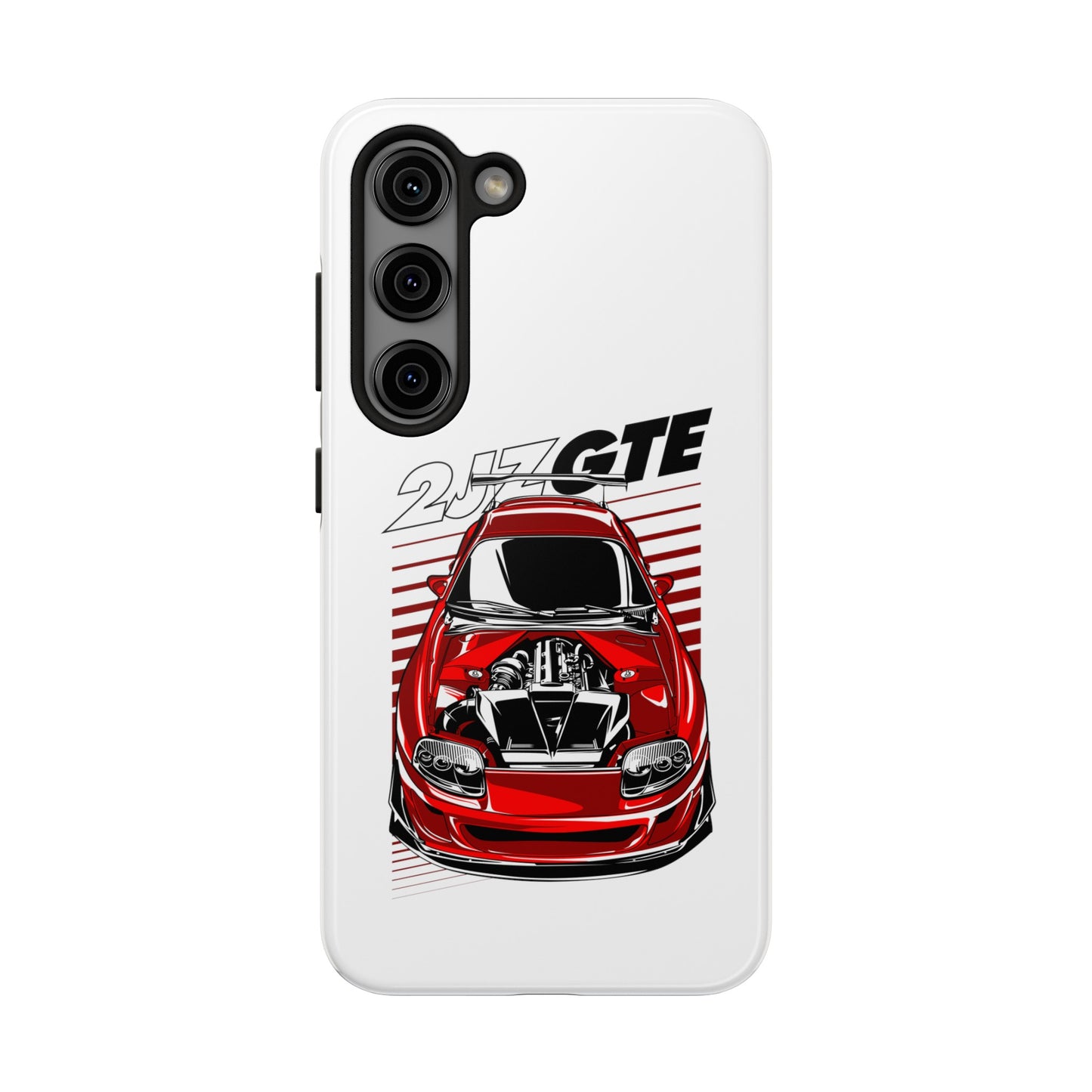 Tough Phone Case With 2JZ GTE Toyota Supra