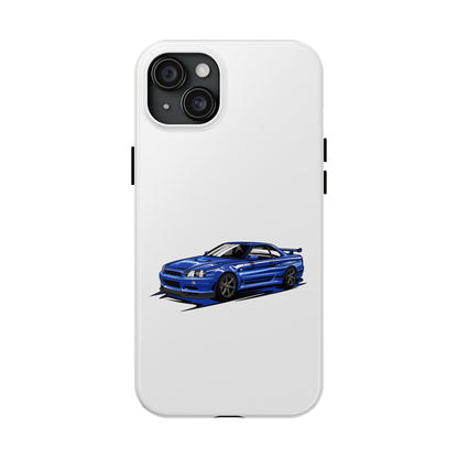 Nissan R34 GTR Tough Phone Cases