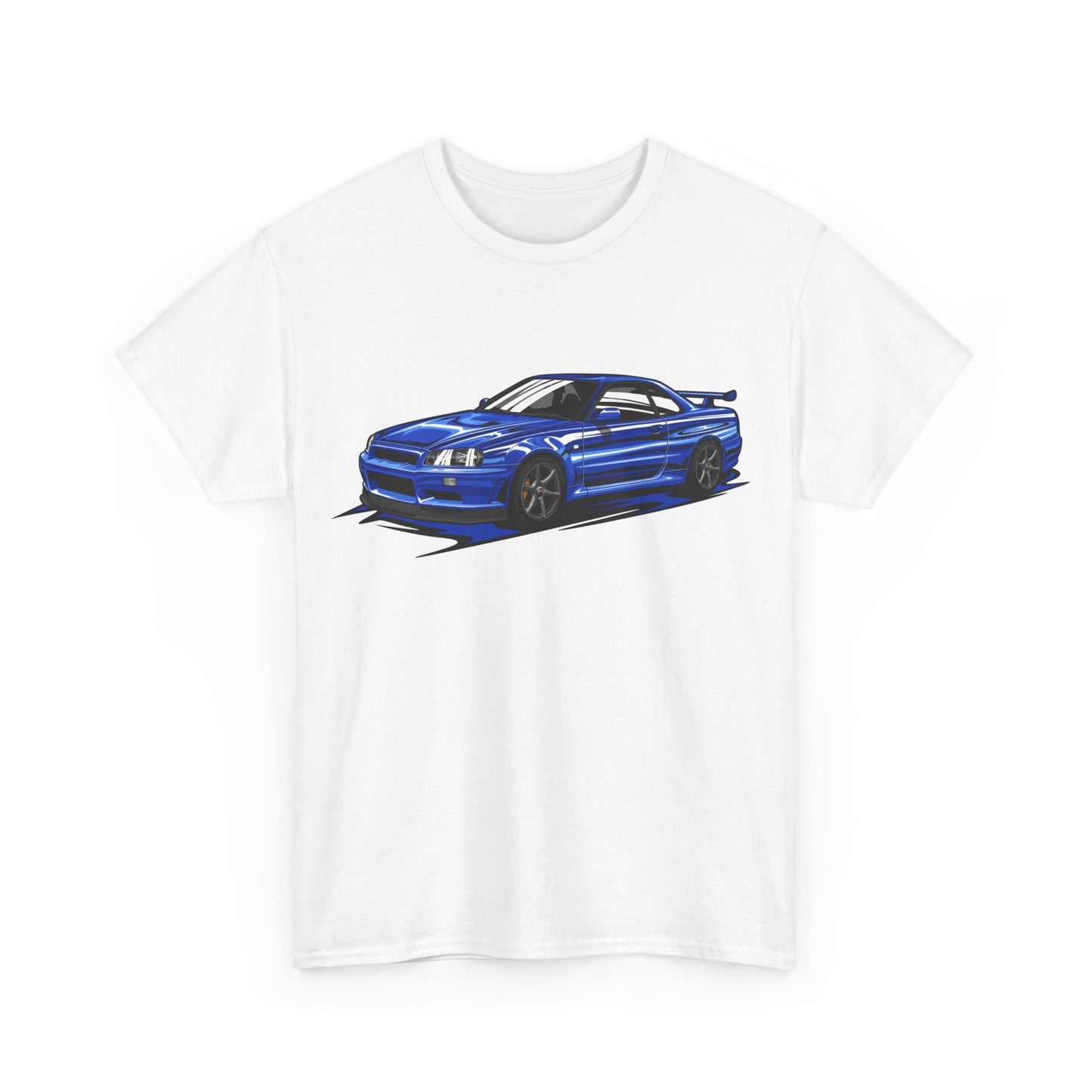 Nissan R34 GTR Unisex Heavy Cotton Tee