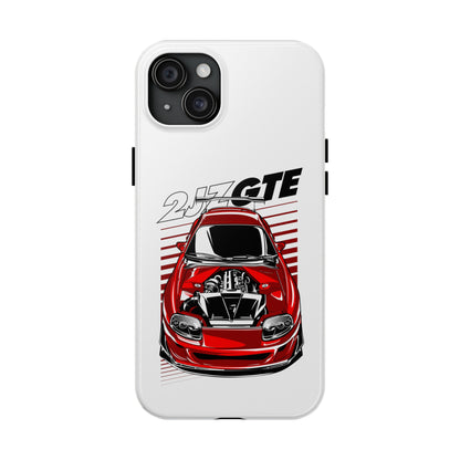 Tough Phone Case With 2JZ GTE Toyota Supra