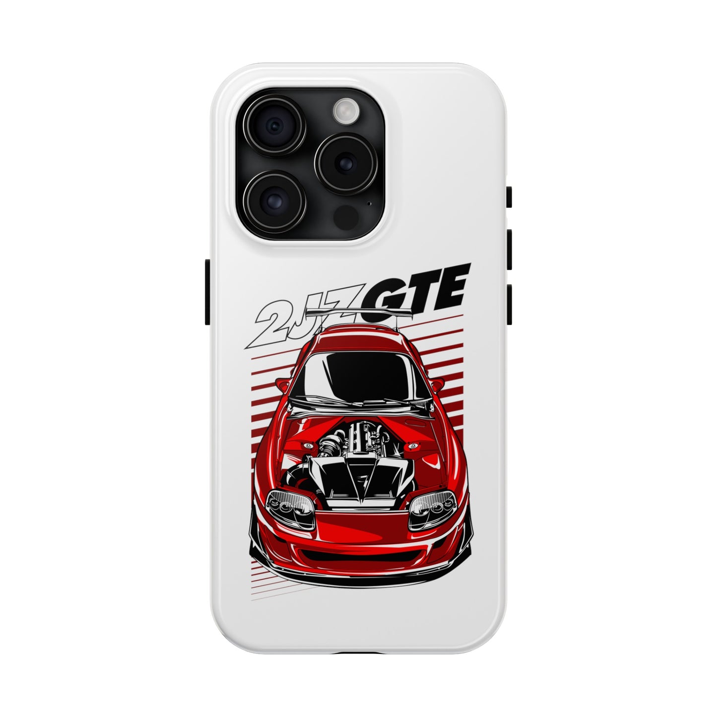 Tough Phone Case With 2JZ GTE Toyota Supra