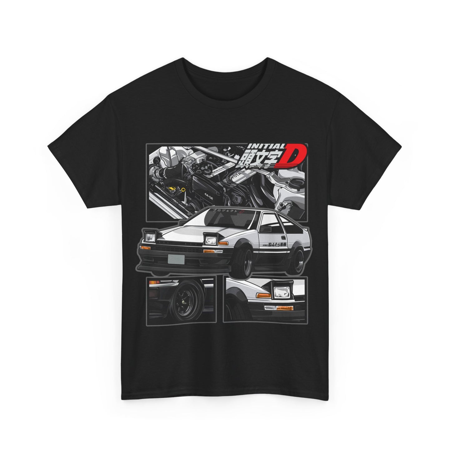 Toyota Corolla AE86 Unisex Heavy Cotton Tee