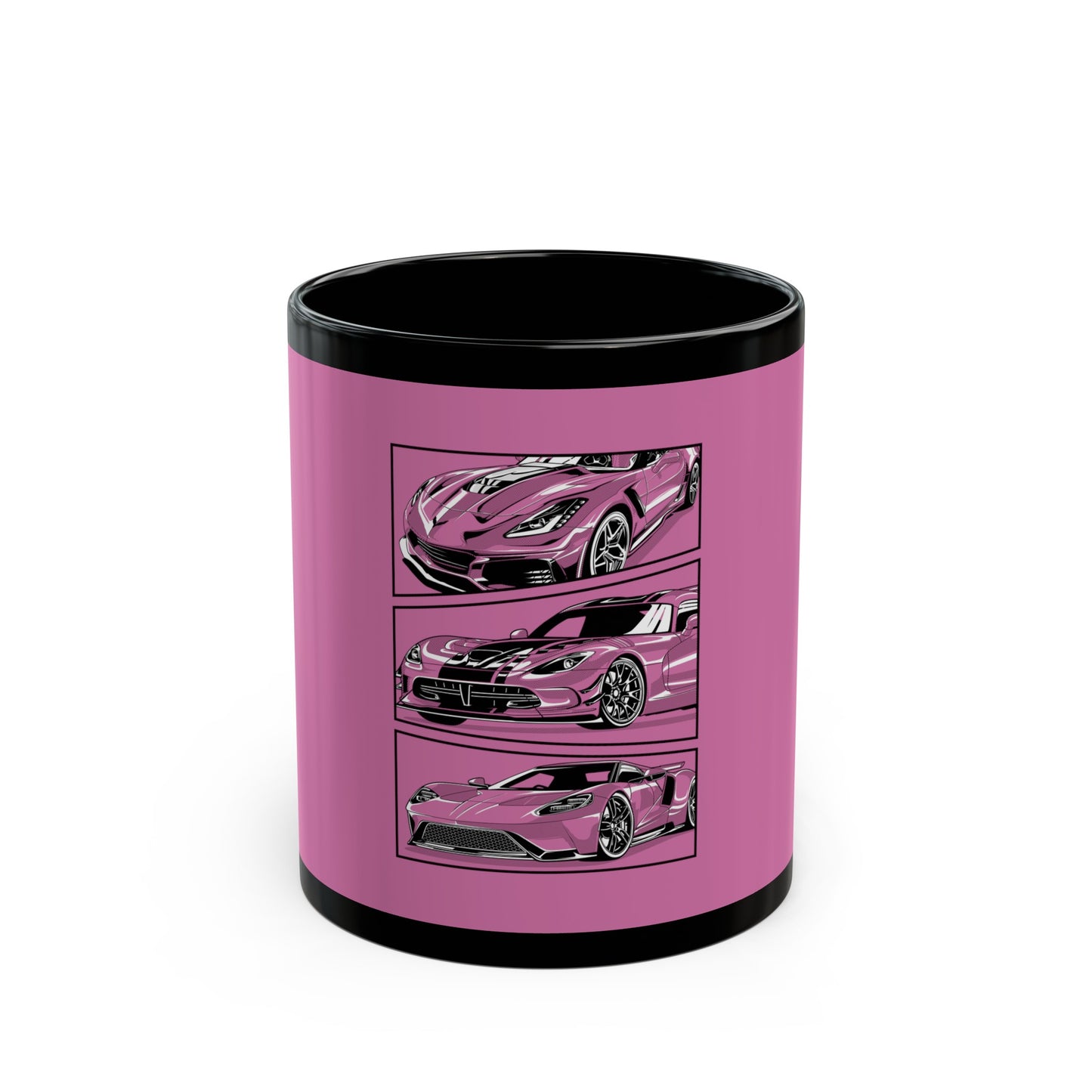 American Super Cars Pink Mug (11oz)