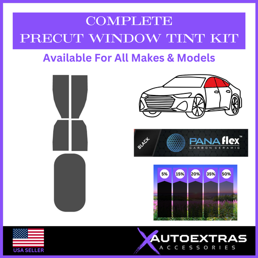DIY Pre-Cut Complete Ceramic Window Tint Kit  - Available For Many Makes & Models