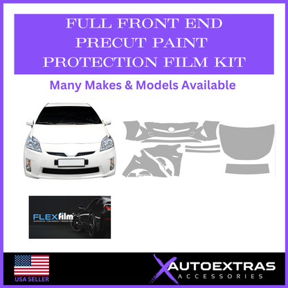 DIY Pre-Cut Full Front End Paint Protection Film (PPF) Kit - Available For Many Makes & Models